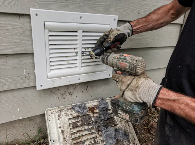 Dryer Vent Cover Replacement in Swansea