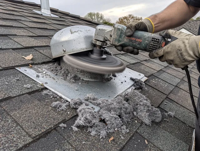 Expert roof dryer vent cleaning by Swansea Dryer Vent Cleaning in Swansea
