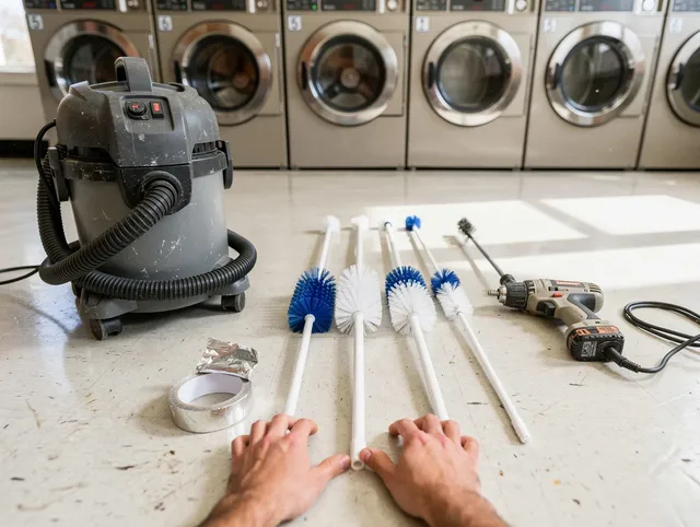 Commercial-grade dryer vent cleaning by Swansea Dryer Vent Cleaning in Swansea