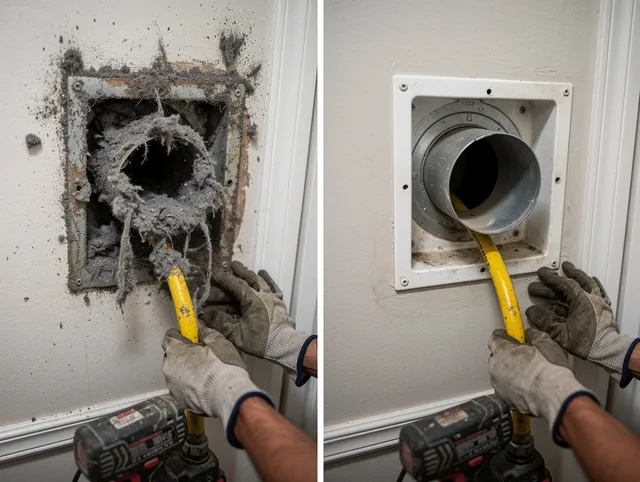 Expert gas dryer vent cleaning by Swansea Dryer Vent Cleaning in Swansea